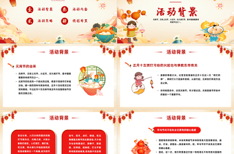 2023喜闹元宵节PPT喜庆中国风兔年元宵佳节活动策划方案模板课件