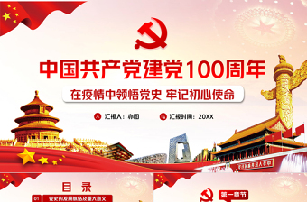 七一党课建党100周年