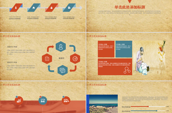 中国风感恩母亲节活动PPT 模板