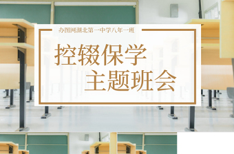 2025小学控辍保学ppt课件