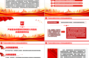 筑牢中国式现代化行稳致远的国家安全根基PPT正确把握重大国家安全问题课件