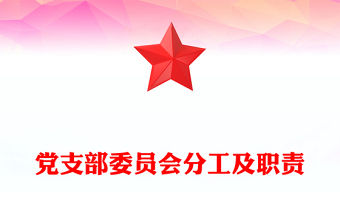 2025党支部七个职责