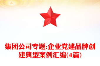 2025施工企业党建品牌汇报会