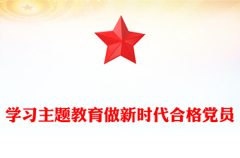 2023学习主题教育做新时代合格党员PPT党政风优质2023年税务系统党员主题教育党课学习课件(讲稿)