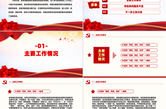 精品2024年度机关党风廉政建设工作总结PPT模板