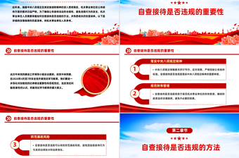 2025机关事业单位自查接待是否违规及负面清单PPT课件模板