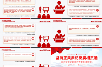 2025坚持正风肃纪反腐相贯通PPT总书记关于加强党的作风建设重要论述微党课