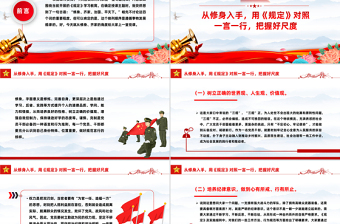 精品严于律己克己奉公2025年党员干部思想教育党课PPT下载