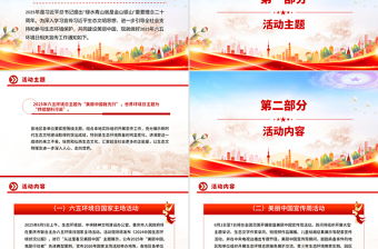 2025六五环境日美丽中国我先行主题PPT课件