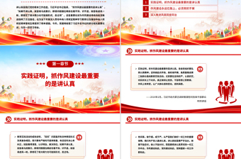 精品抓作风建设最重要的是讲认真PPT课件下载