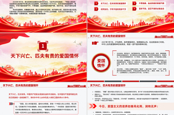 简洁大气全民族抗战爆发88周年纪念日PPT弘扬伟大抗战精神汇聚民族复兴力量课件
