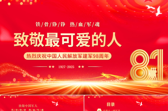 2025为了庆祝党建104周年ppt