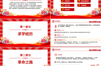 党史人物彭雪枫PPT共产党人好榜样党课课件