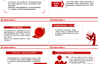 简洁风红船劈波行精神聚人心PPT中国精神之红船精神学习党课