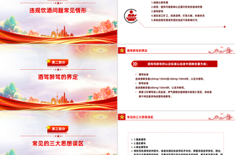 2025“纪”在心间杜绝酒驾醉驾行为PPT作风建设课件