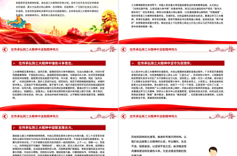 传承弘扬三大精神汲取精神伟力PPT党课课件