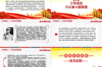 太行浩气传千古左权将军PPT缅怀抗日民族英雄课件