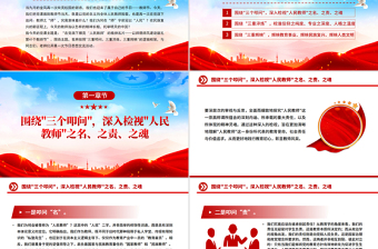 教师节党课PPT在党旗下擦亮人民教师的精神名片课件