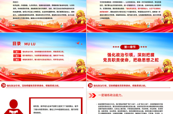 党政风强化政治担当提升履职能力PPT以实干实绩推动高质量发展课件