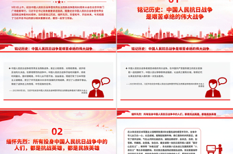 2025铭记历史缅怀先烈珍爱和平开创未来PPT总书记的部分相关重要论述课件