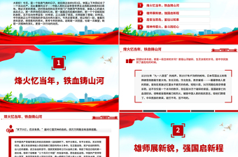 2025纪念抗战胜利80周年医务工作者发言材料PPT课件下载