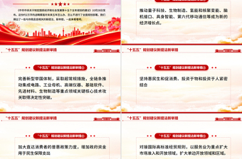 党政风“十五五”规划建议中的新提法新举措PPT课件下载