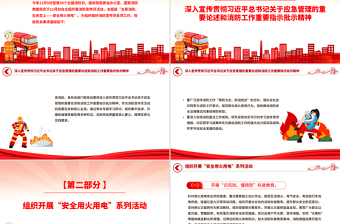 全国消防宣传月PPT全民消防生命至上安全用火用电课件下载