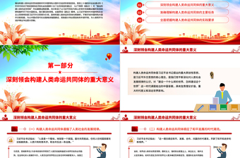 2025推动构建人类命运共同体PPT二十届四中全会系列党课