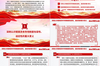 党政风提高资本市场制度的包容性适应性PPT二十届四中全会系列学习课件